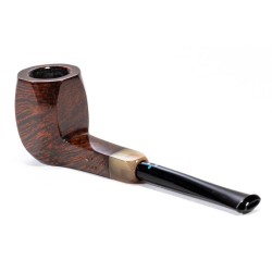Briar Pipe Sasieni 4 Dot Walnut Smooth Square Panel
