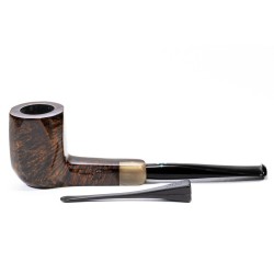 Briar Pipe Sasieni 4 Dot Walnut Smooth Square Panel
