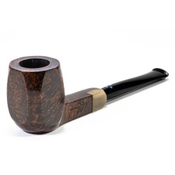Briar Pipe Sasieni 4 Dot Walnut Smooth Square Panel