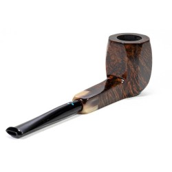 Briar Pipe Sasieni 4 Dot Walnut Smooth Square Panel