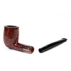 Briar Pipe Sasieni 4 Dot Walnut Smooth Billiard