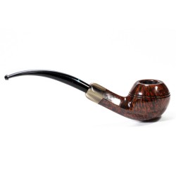 Pipe Sasieni 4 Dot Walnut Smooth Bent Rhodesian