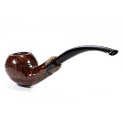 Pipe Sasieni 4 Dot Walnut Smooth Bent Rhodesian