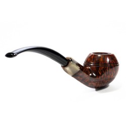 Pipe Sasieni 4 Dot Walnut Smooth Bent Rhodesian