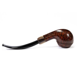 Pipe Sasieni 4 Dot Walnut Smooth Bent Rhodesian