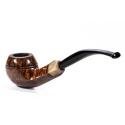 Pipe Sasieni 4 Dot Walnut Smooth Bent Rhodesian