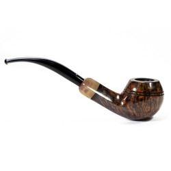 Pipe Sasieni 4 Dot Walnut Smooth Bent Rhodesian