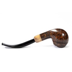 Pipe Sasieni 4 Dot Walnut Smooth Bent Rhodesian