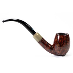Briar Pipe Sasieni 4 Dot Walnut Smooth Bent