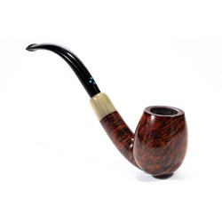 Briar Pipe Sasieni 4 Dot Walnut Smooth Bent
