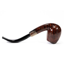 Briar Pipe Sasieni 4 Dot Walnut Smooth Bent