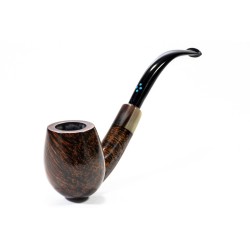 Briar Pipe Sasieni 4 Dot Walnut Smooth Bent