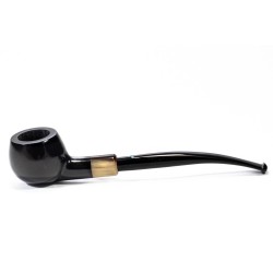 Briar Pipe Sasieni 4 Dot Dark Smooth Prince