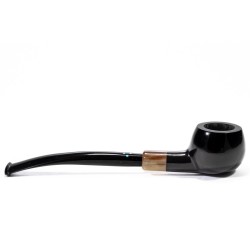 Briar Pipe Sasieni 4 Dot Dark Smooth Prince