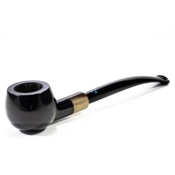Briar Pipe Sasieni 4 Dot Dark Smooth Prince