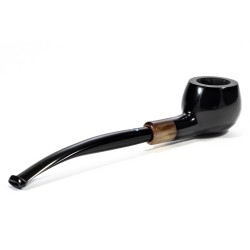 Briar Pipe Sasieni 4 Dot Dark Smooth Prince