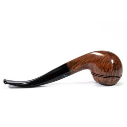 Pipa Sasieni 4 Dot Walnut Liscia Bent Rhodesian