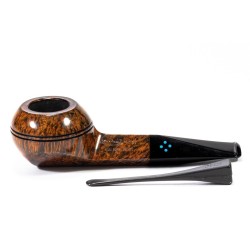 Pipe Sasieni 4 Dot Walnut Root Smooth Rhodesian