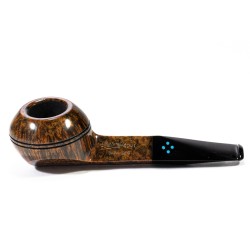 Pipa Sasieni 4 Dot Dark Root Liscia Rhodesian