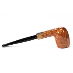 Briar Pipe Sasieni 4 Dot Natural Smooth Billiard