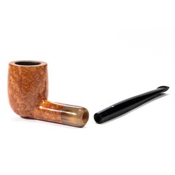 Briar Pipe Sasieni 4 Dot Natural Smooth Billiard