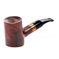 Pipe Talamona Brass Cognac Smooth Cherrywood
