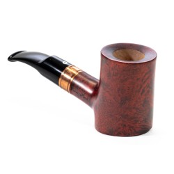Pipe Talamona Brass Cognac Smooth Cherrywood