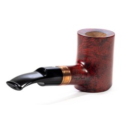 Pipe Talamona Brass Cognac Smooth Cherrywood