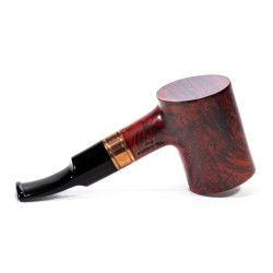 Pipe Talamona Brass Cognac Smooth Cherrywood
