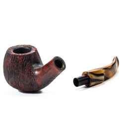 Pipa Talamona L'Artigiano Brushed Bent APple