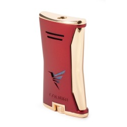 Jet Flame Colibri Slim Lighter Red Gold