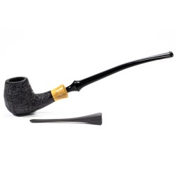 Pipa in Radica C-Pipe Gruppo 1 Sabbiata Bent Apple