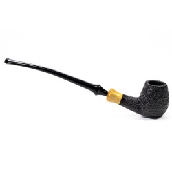 Pipa in Radica C-Pipe Gruppo 1 Sabbiata Bent Apple