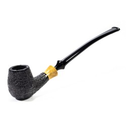 Pipa in Radica C-Pipe Gruppo 1 Sabbiata Bent Apple