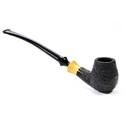 Pipa in Radica C-Pipe Gruppo 1 Sabbiata Bent Apple