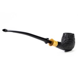 Pipa in Radica C-Pipe Gruppo 1 Sabbiata Bent Apple
