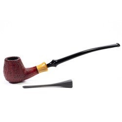Pipa in Radica C-Pipe Gruppo 1 Sabbiata Bent Apple