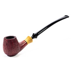 Pipa in Radica C-Pipe Gruppo 1 Sabbiata Bent Apple