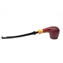 Pipa in Radica C-Pipe Gruppo 1 Sabbiata Bent Apple