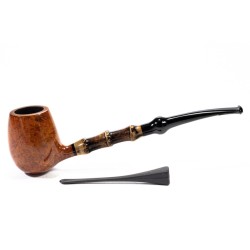 Pipa in Radica C-Pipe Gruppo 2 Liscia Bent Apple