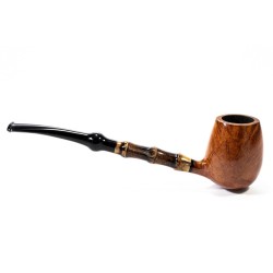 Pipa in Radica C-Pipe Gruppo 2 Liscia Bent Apple