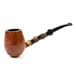 Pipa in Radica C-Pipe Gruppo 2 Liscia Bent Apple