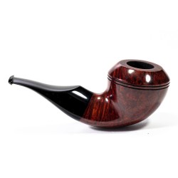 Pipa in Radica C-Pipe Gruppo 3 Liscia Bent Rhodesian