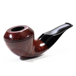 Pipa in Radica C-Pipe Gruppo 3 Liscia Bent Rhodesian