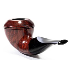 Pipa in Radica C-Pipe Gruppo 3 Liscia Bent Rhodesian