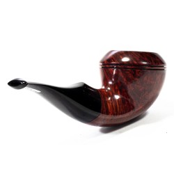 Pipa in Radica C-Pipe Gruppo 3 Liscia Bent Rhodesian