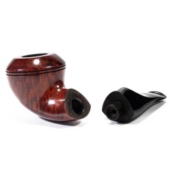 Pipa in Radica C-Pipe Gruppo 3 Liscia Bent Rhodesian