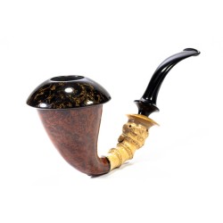 Pipa in Radica C-Pipe Gruppo 5 Liscia Calabash