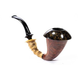 Pipa in Radica C-Pipe Gruppo 5 Liscia Calabash
