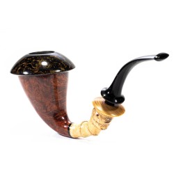 Pipa in Radica C-Pipe Gruppo 5 Liscia Calabash